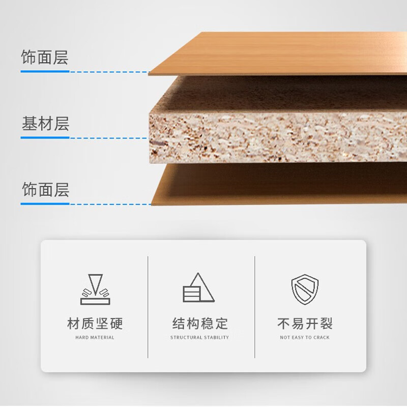 域赢职员桌办公桌屏风员工桌工作位屏风卡座隔断现代简约双人位含柜高清大图