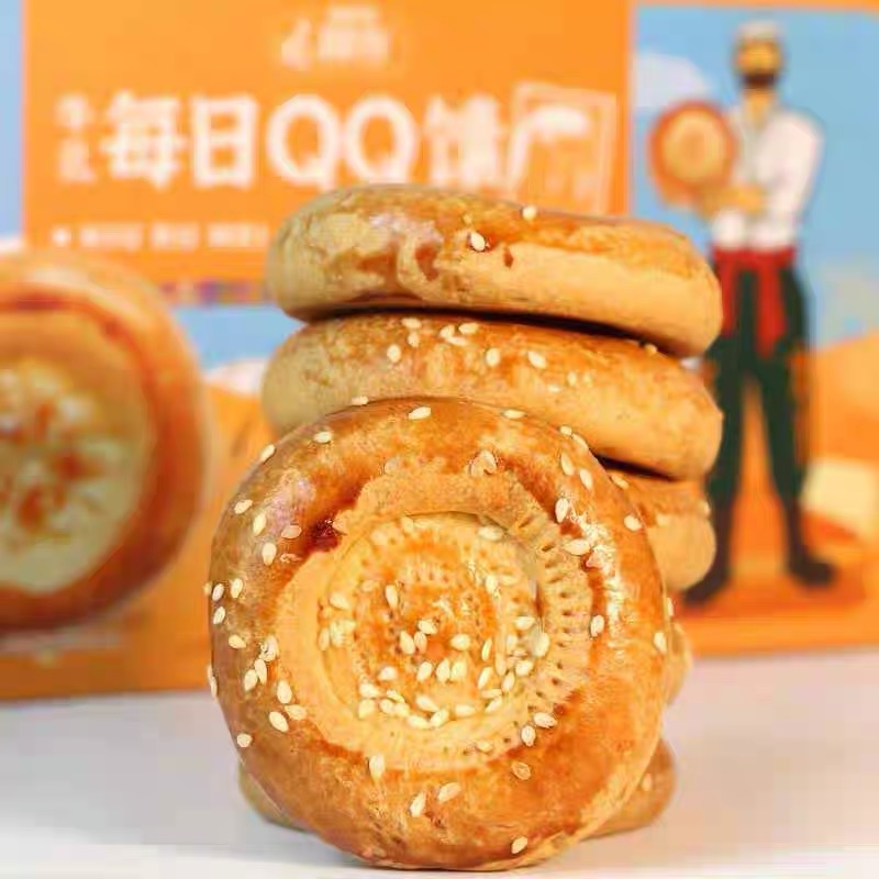 简农 每日QQ馕(6个)180g*2盒高清大图