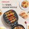 康佳(KONKA) 电饼铛KDBC-1203-W 煎饼锅煎烤机烙饼烤肉锅三明治机加深早餐机