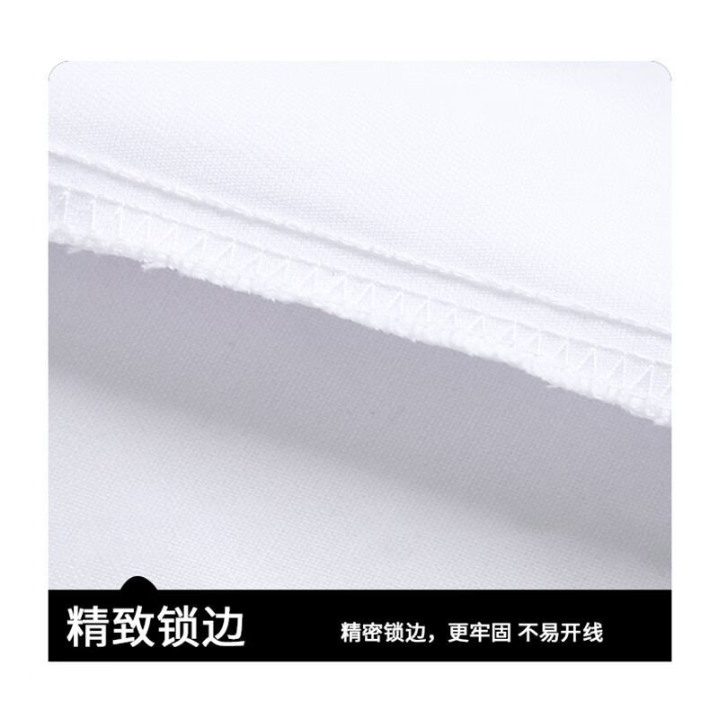 伪装师 短袖白大褂医院诊所牙医护士服化学实验食品卫生工作服劳保服3XL码高清大图