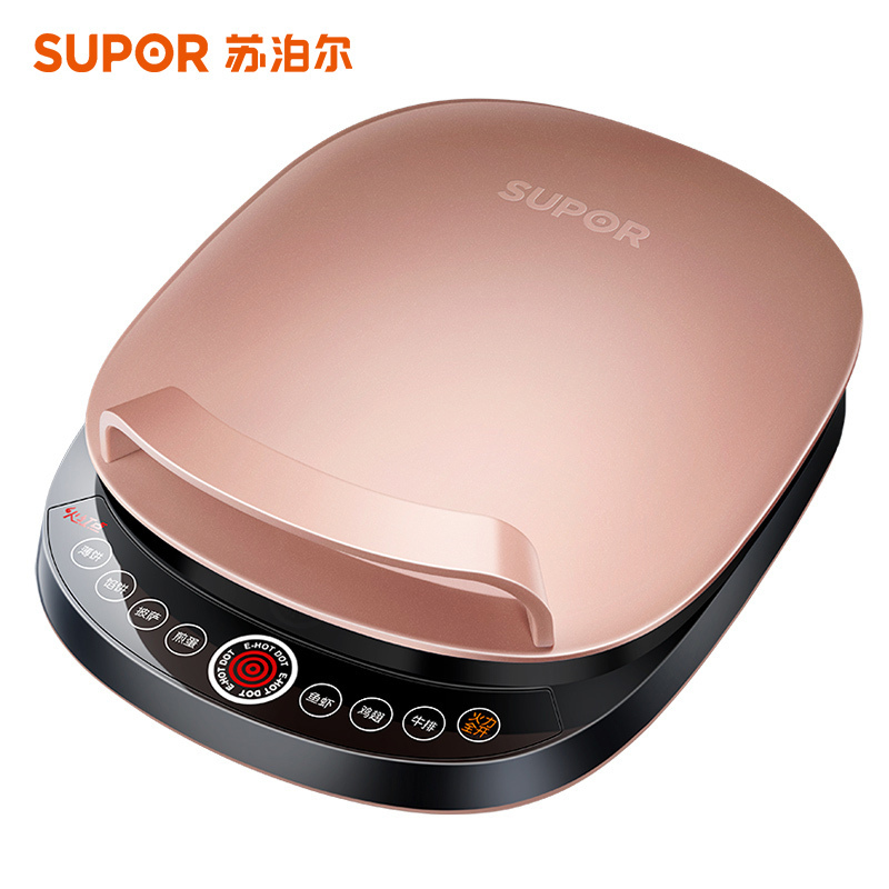 苏泊尔(SUPOR)电饼铛 家用微电脑式智能触控 不粘涂层 上下盘单独加热 JD30A846-150 电饼档(XF)