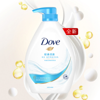 多芬(Dove)沐浴露 轻柔活肤 滋养美肤沐浴乳1KG 超微按摩柔球[联合利华]