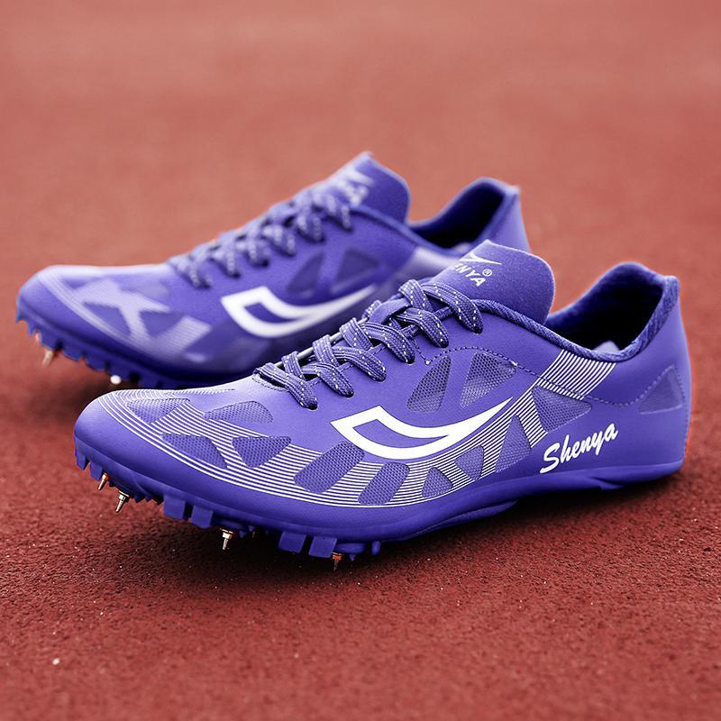 尘贺田径鞋男女短跑体考四项钉子鞋体训中考体育生长跑钉鞋