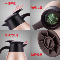 SIMELO印象京都玻璃内胆如意保温壶1900ML(金色)