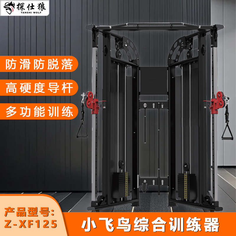 探仕狼 小飞鸟综合训练器 引体向上力量器械多功能龙门架健身器材 Z-XF125