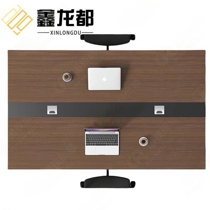 鑫龙都 办公桌椅二人位高清大图