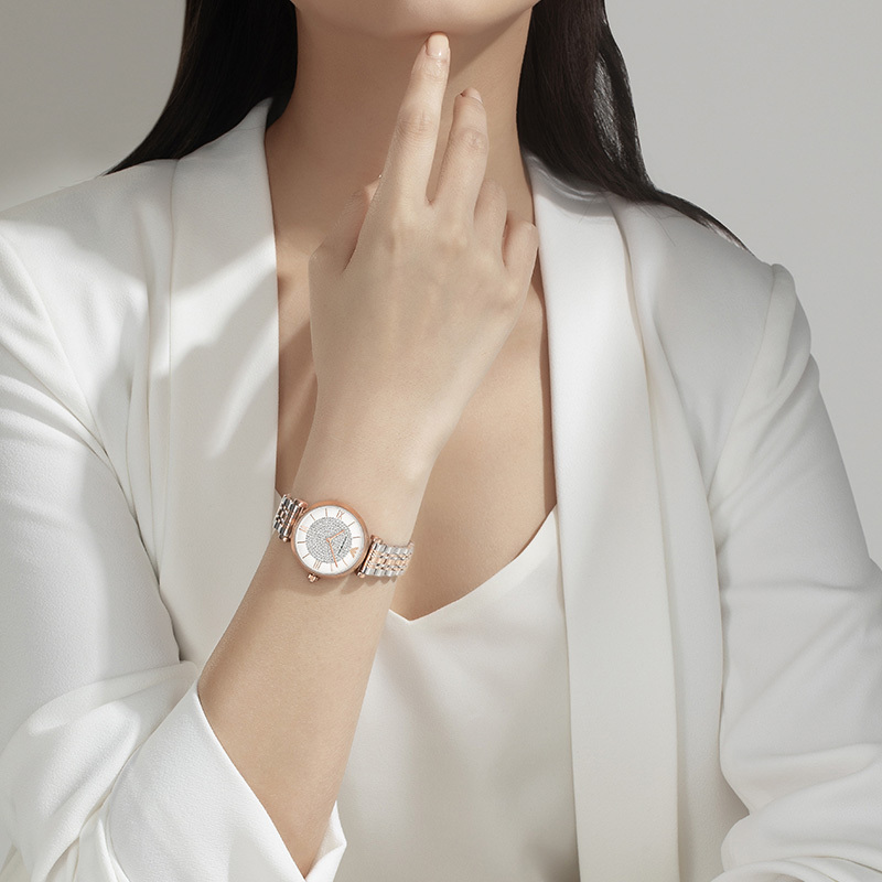 阿玛尼(Emporio Armani) 满天星石英腕表 网红石英腕表 AR1926