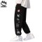 CLAW MONEY休闲裤男士2022夏季潮牌青年百搭运动裤子宽松束脚卫裤