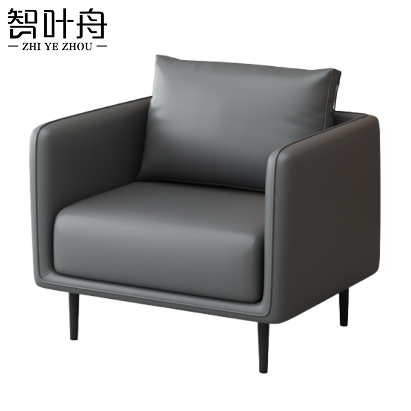 智叶舟沙发单人位73*70*70cm张高清大图