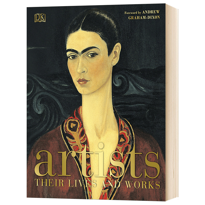 [醉染正版]英文原版 艺术家的生活和杰作 Artists Their Lives and Works 伟大的艺术家 DK高清大图