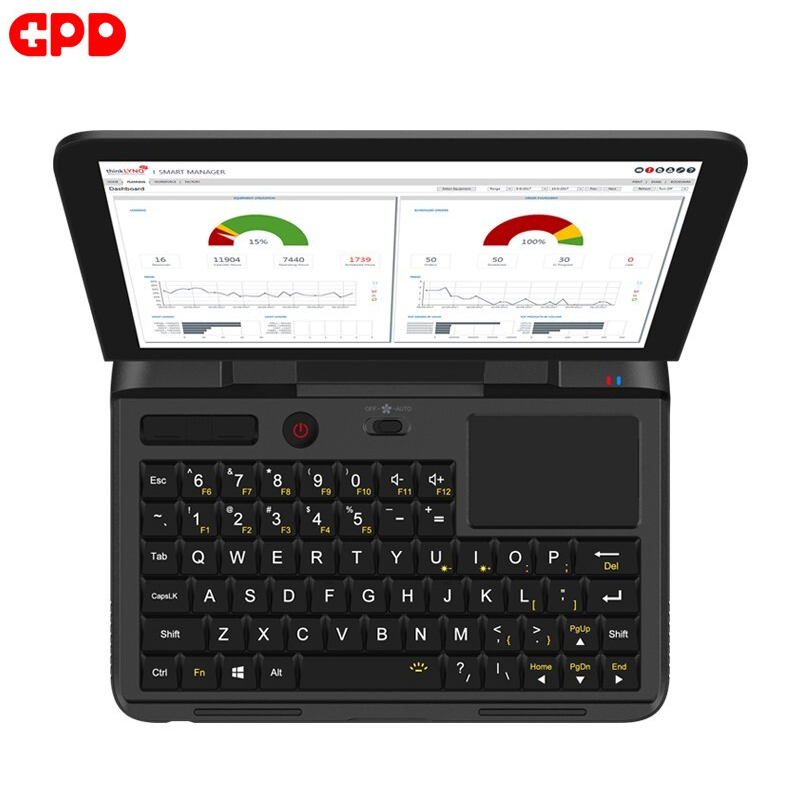 GPD MicroPC 6英寸工程师运维神器笔记本电脑(8GB 128GSSD固态)