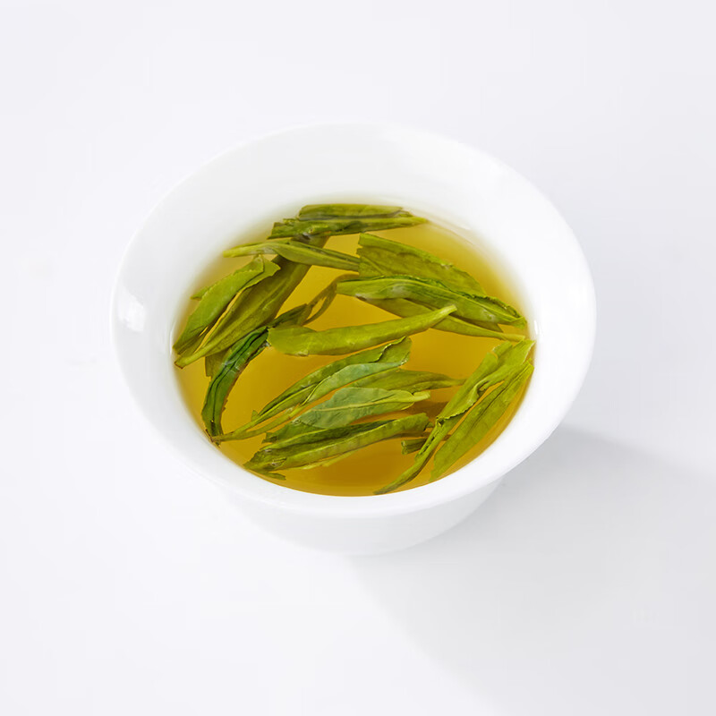 知福茶叶正宗龙井茶春茶浓香型嫩芽绿茶袋装80G高清大图