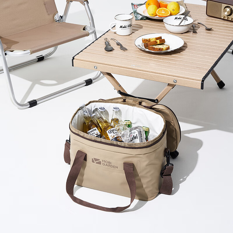 牧高笛露营保温箱冷藏包户外便携大容量保冷pvc冰包野餐包nx22671021