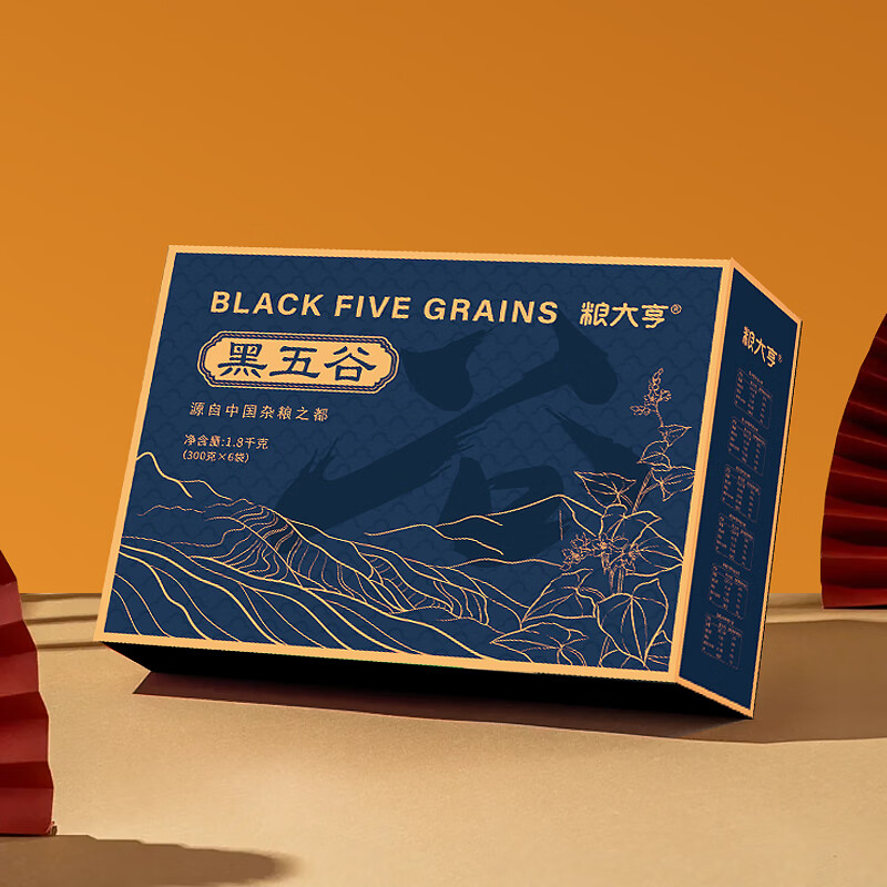 “粮大亨 [ 黑五谷礼盒 ]”高清大图