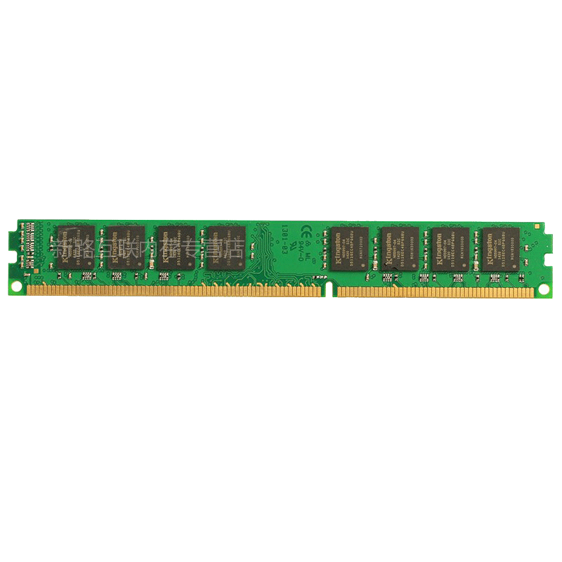 金士顿(kingston)4GB DDR3 1333 台式机电脑内存条KVR1333D3N9/4G 双面