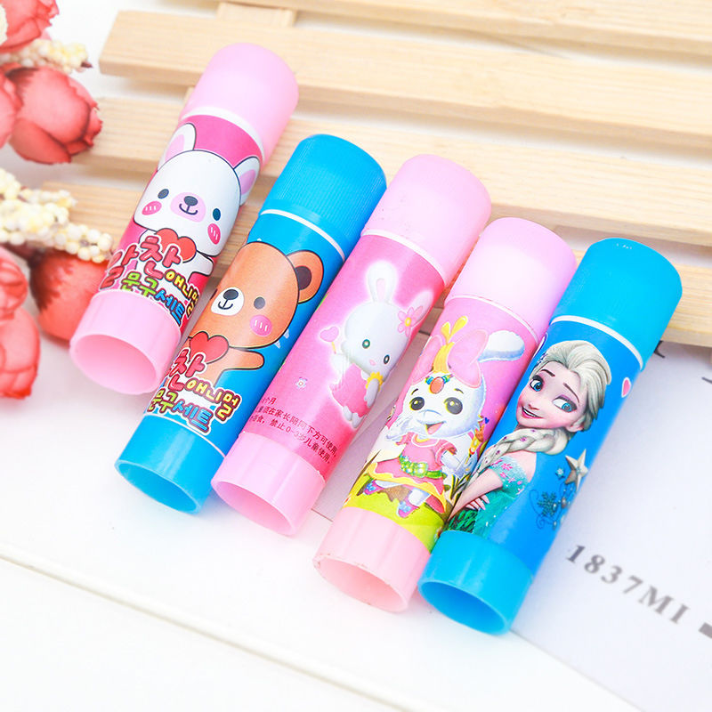 可爱卡通固体胶棒学生固体胶手工胶棒儿童手工课diy学习办公用品