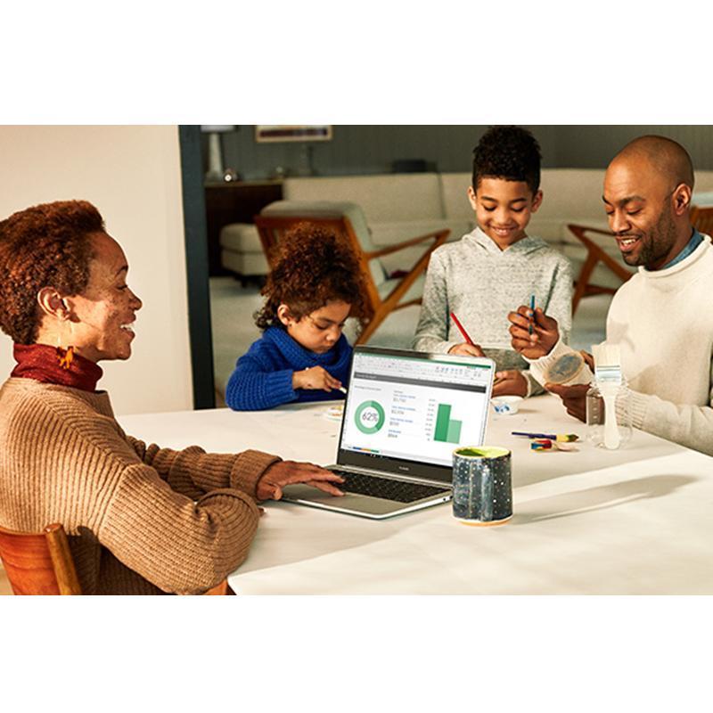 正版 Microsoft/微软office 365家庭版年度订阅6账号共享跨设使用