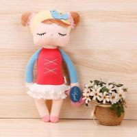 芭蕾兔34cm(带彩盒) 正版品质保证 metoo咪兔安吉拉毛绒公仔宝宝安抚布娃娃可爱小兔子玩偶儿童礼物