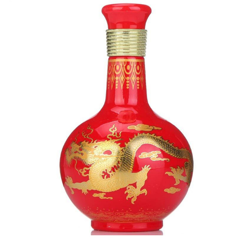 牛栏山 百年红系列 百年二锅头陈酿红瓶喜酒 牛栏山红10年十年38度500ml*6瓶整箱装