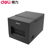 得力(deli)DL-581PWS打印机 热敏票据外卖单收银机小票打印机 商务办公打印机