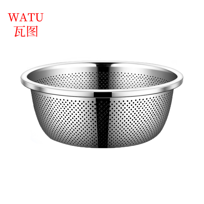 瓦图 不锈钢沥水盆 26cm 个高清大图