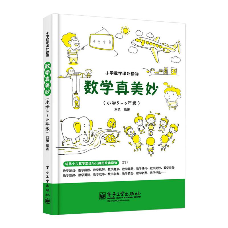 [M]数学真美妙(小学5~6年级)-9787121197239高清大图