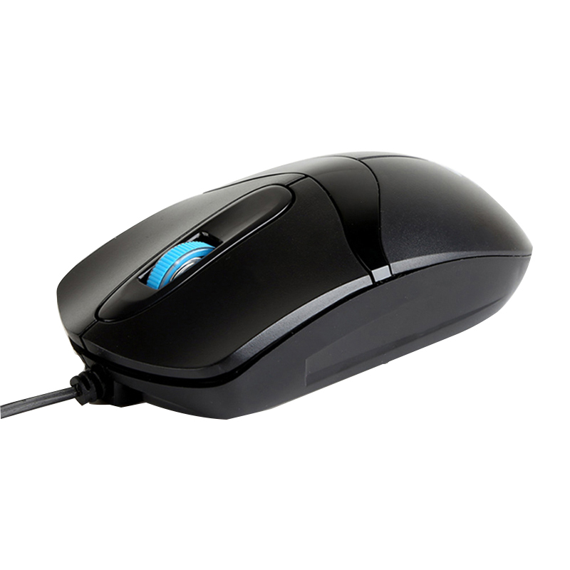 魔蝎手(mogegame)M900PLUS USB有线鼠标 办公鼠标 内置配重铁 笔记本台式办公家用鼠标 黑