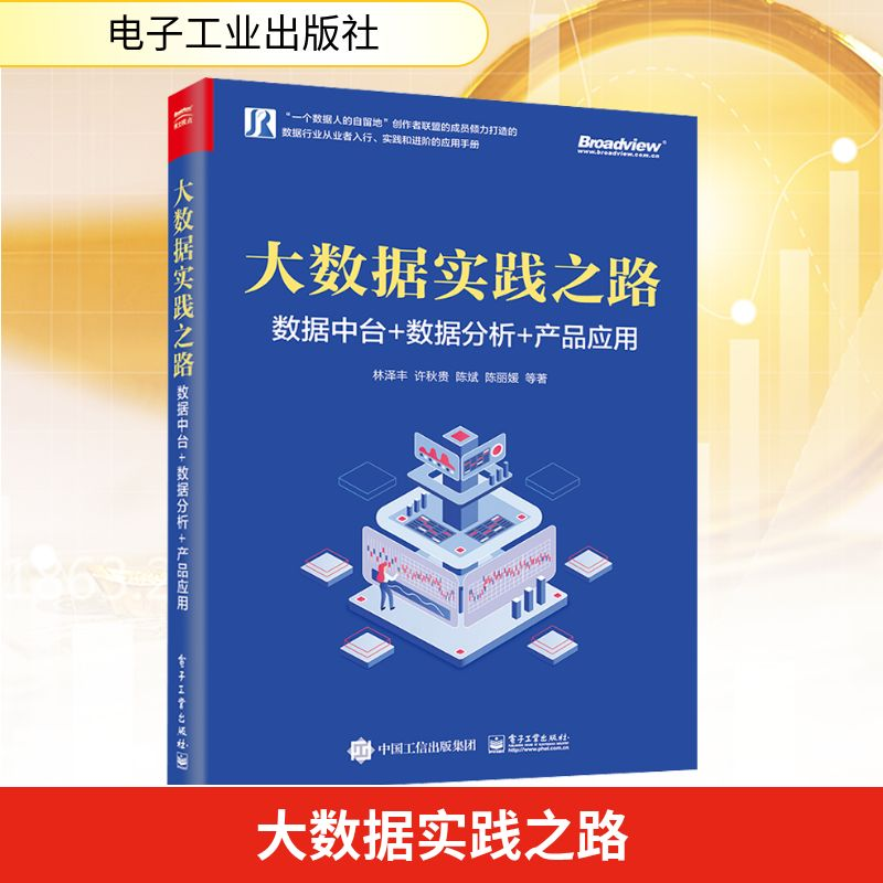 【M】大数据实践之路 数据中台+数据分析+产品应用 林泽丰 等 著 -9787121416651