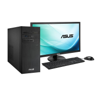 华硕(ASUS)台式机电脑D640/S340MC 酷睿八代i7-8700 8G 256G固态 商用办公家用娱乐学习台式机电脑整机+21.5英寸显示器 三年保修 定制版