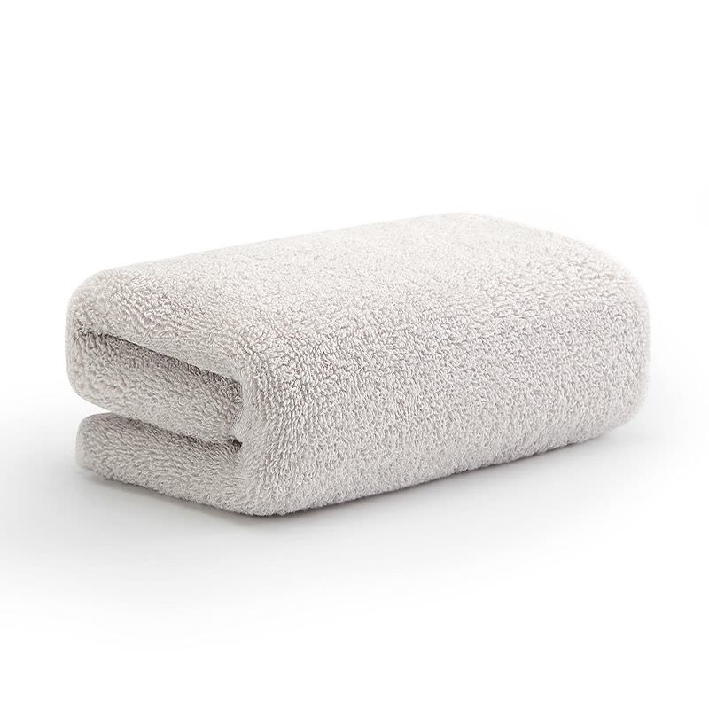 轻语毛巾1条71*33cm灰色图片