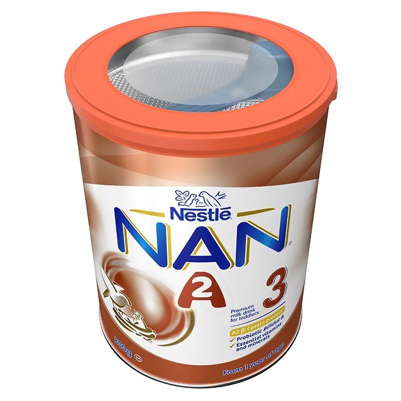 原装进口澳洲nestle雀巢nan能恩a2蛋白益生菌婴幼儿牛奶奶粉3段1岁