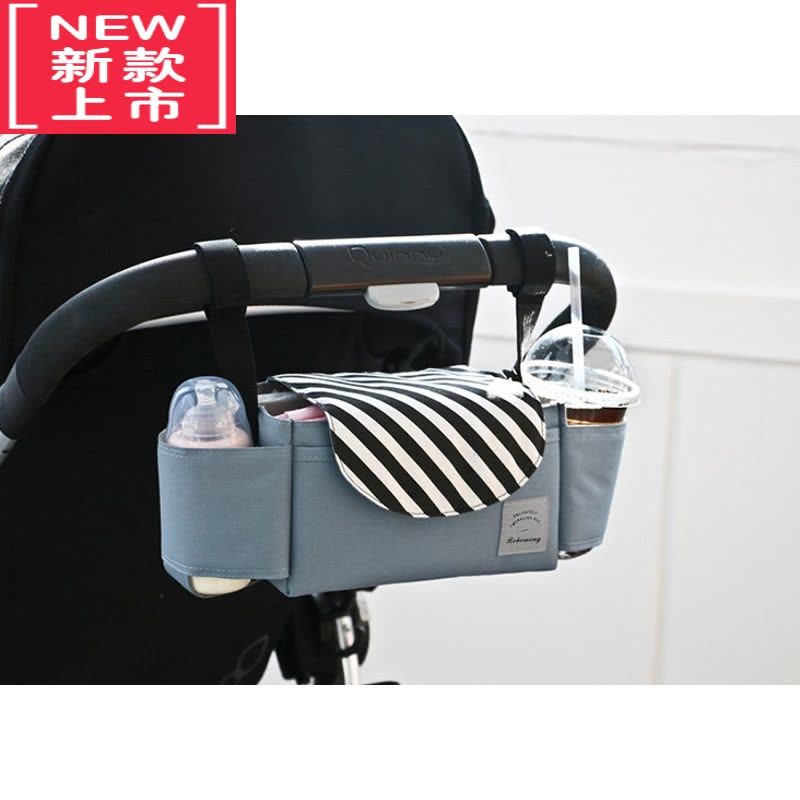 可莉允韩版新款尿布包婴儿推车挂包宝宝奶瓶水杯尿布储物妈咪收纳包挂袋图片