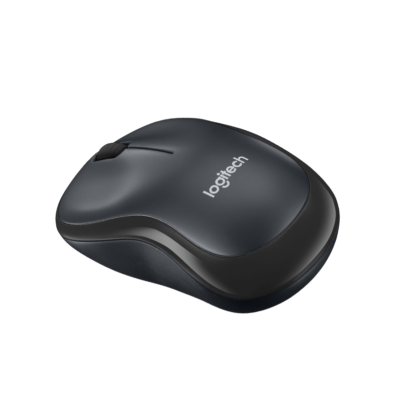 罗技(Logitech)M220无线静音鼠标光电USB家用商务办公台式机笔记本电脑 黑色