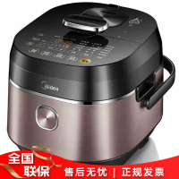 美的（Midea）5L双胆电压力锅IH电磁加热 开盖煮 中途开盖 无水焗 口感可调 MY-HT5082PG 高压锅F-S