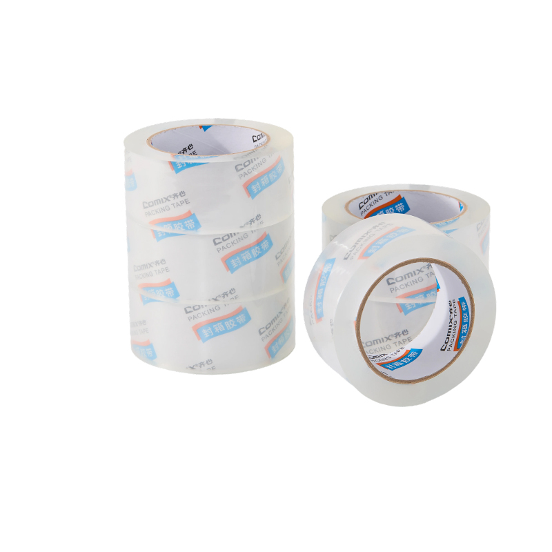 齐心 ZB0041 封箱胶带 48mm*100y*50um 6卷/筒 高透明