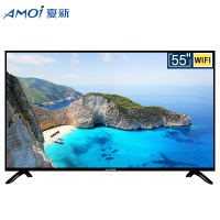 AMOI夏新 55英寸2K超窄边框 超高清智能网络LED液晶平板电视 内置wifi 大尺寸蓝光彩电