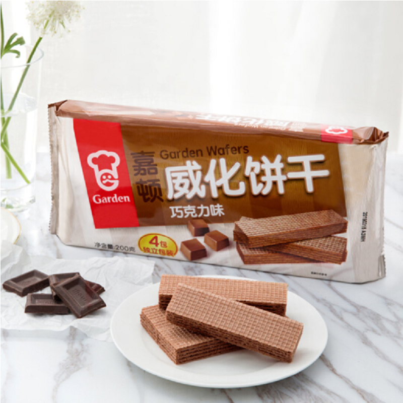 嘉 顿200g威化巧克力味
