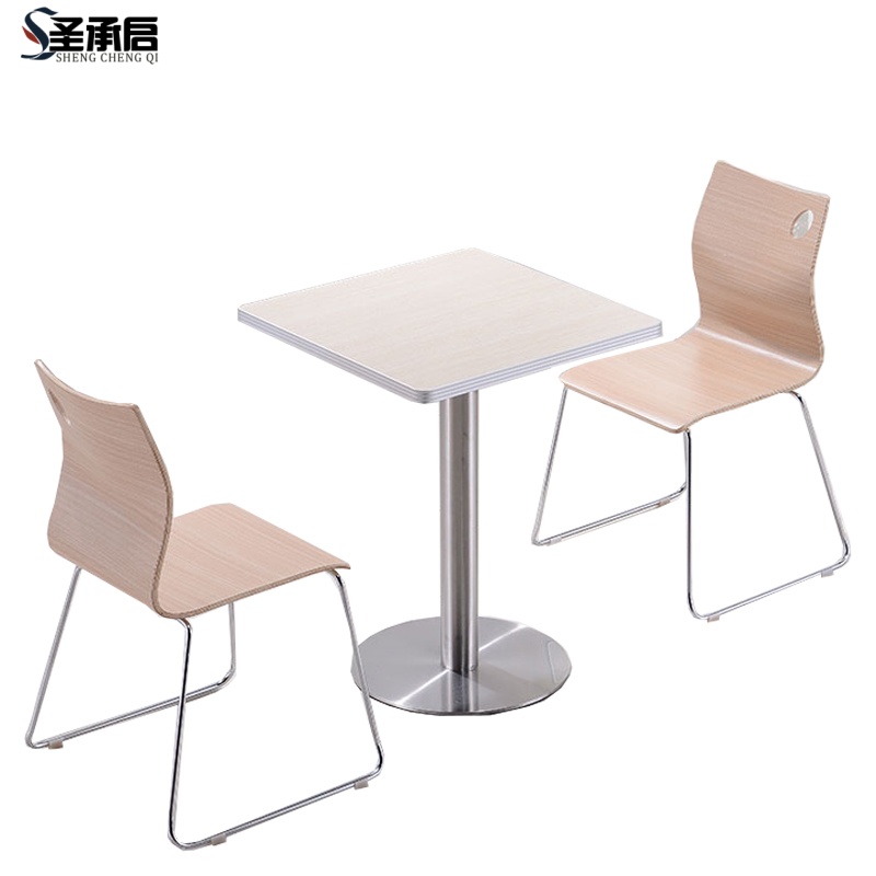 圣承启 木质餐桌 两人位张高清大图