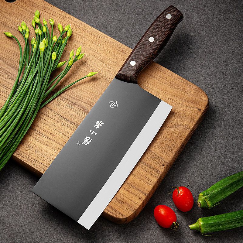 菜刀家用切片刀厨师切肉切锋利钢厨房刀具