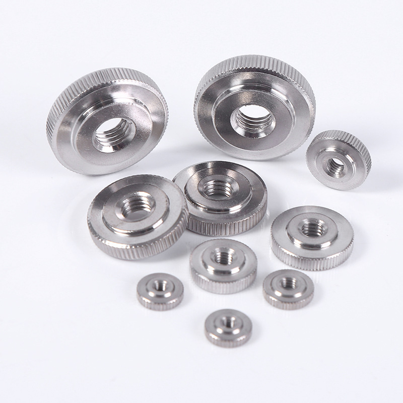 地造天成 LU1100 平头螺母50个/箱（计价单位：箱）银色高清大图