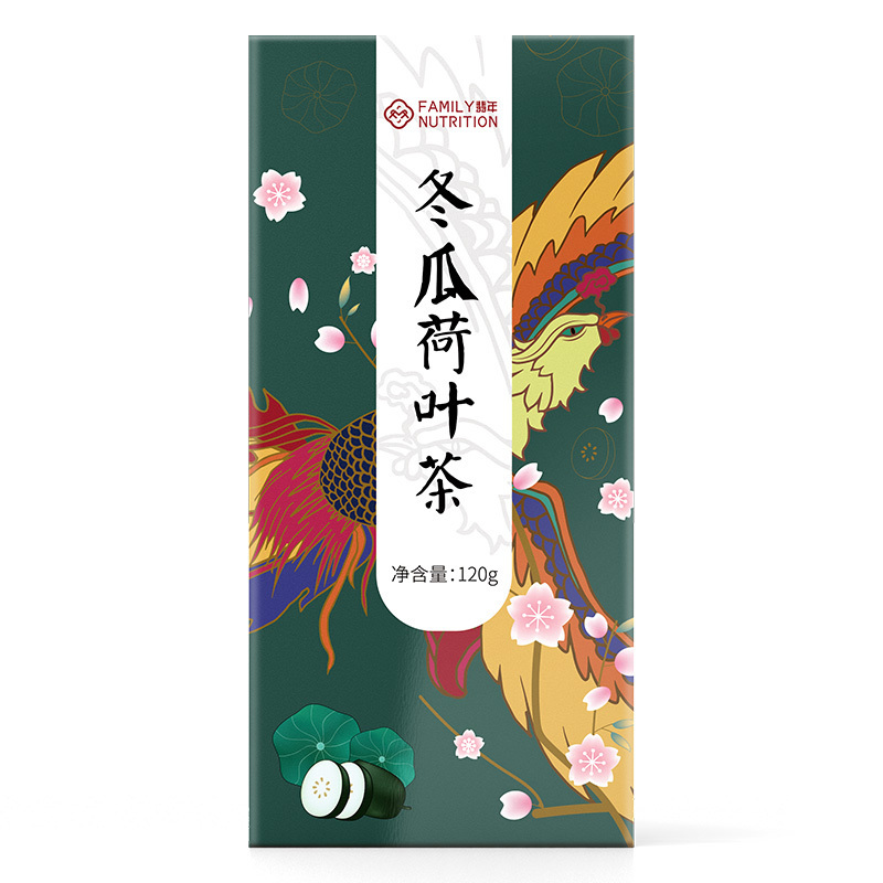 [买1送1]翡年滋补冬瓜荷叶茶120克 30包水果茶养生茶包(盒装)药食同源