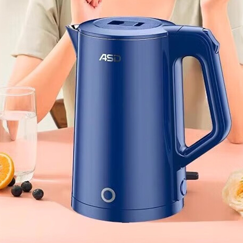 爱仕达电水壶1.8L双层防烫304不锈钢AW-S18G372高清大图