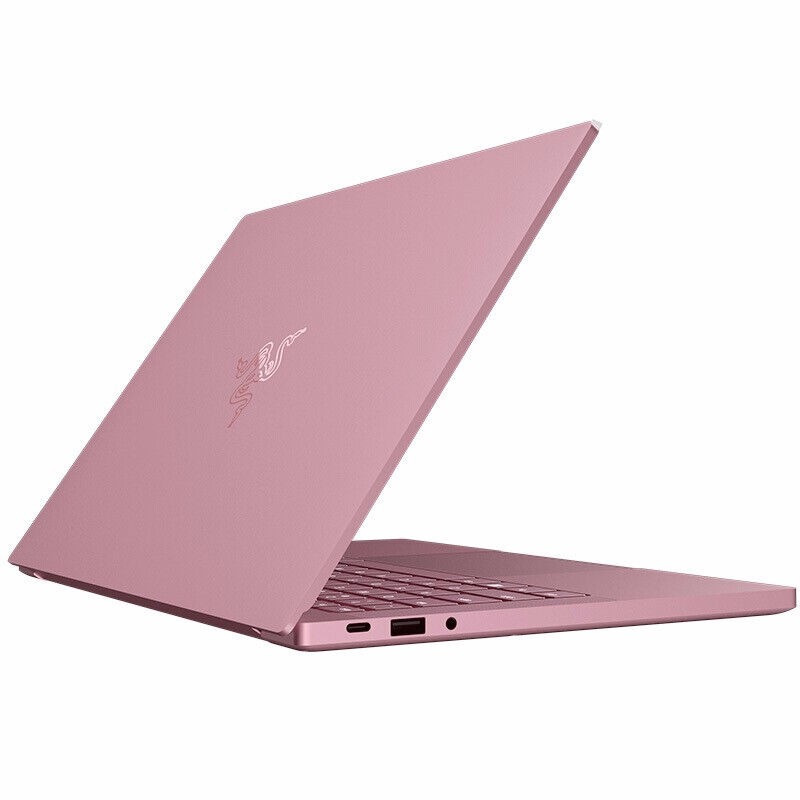 雷蛇(Razer)灵刃潜行版 粉晶版13.3英寸商务游戏办公轻薄便携学生高端电竞游戏本笔记本电脑(i7-8565U/16G/256GB/MX150 4G/WIN10 IPS屏)