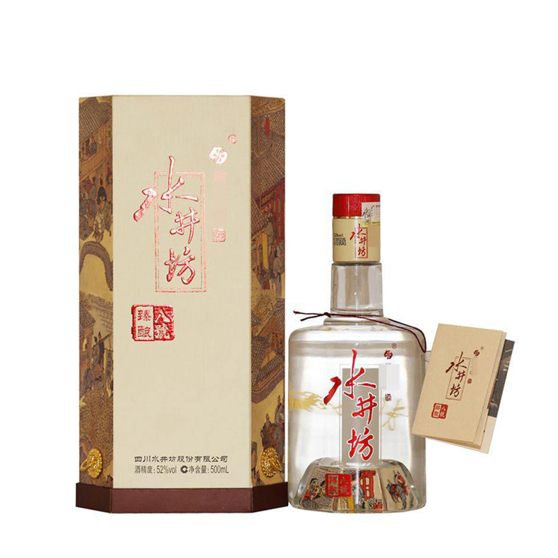 vineyard)酒水500ml 水井坊酒 臻酿八号52度500ml单瓶装【价格 图片