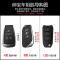上山豹 适用于适用于北汽绅宝d50钥匙套x25智行智道x35 x65汽车d70包x55壳改装