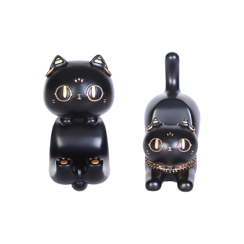 大英博物馆 - 安德森猫和她的朋友们系列伸懒腰趴趴猫手机支架 1002317