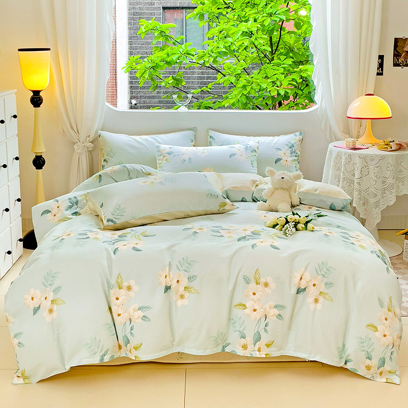 全棉印花亲肤四件套高清大图