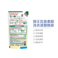 狮王(LION) TOP香氛柔顺洗衣液 替换装 720克 白玫瑰香型