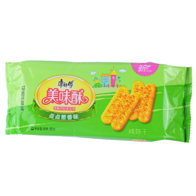 康师傅 美味酥（点点葱香味）85g/袋