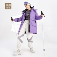 中长款羽绒服女士时尚休闲加厚保暖外套
